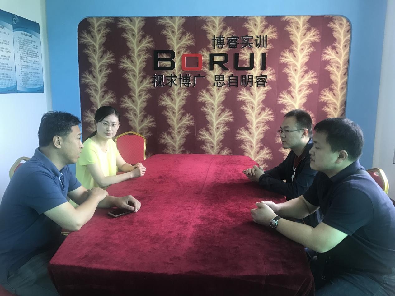 教务处王处长一行赴校外实习实训基地考察调研