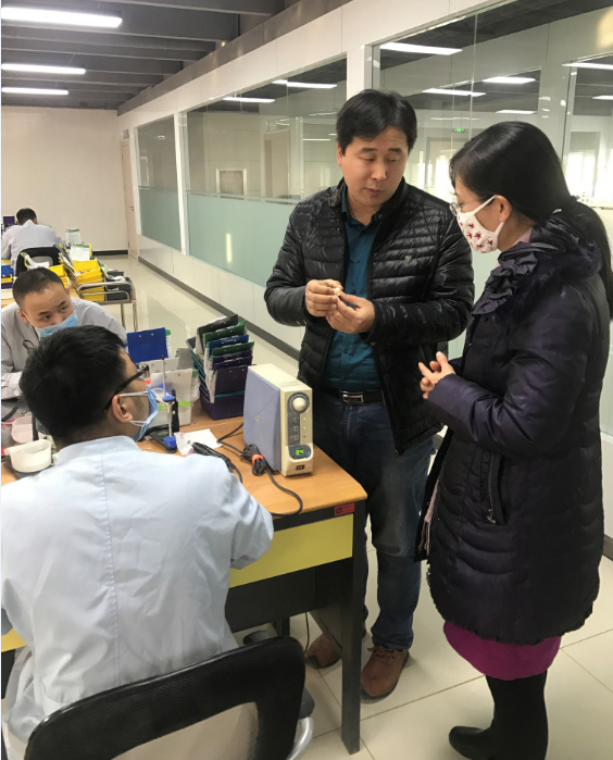 教务处王处长一行赴口腔实习实训基地考察调研